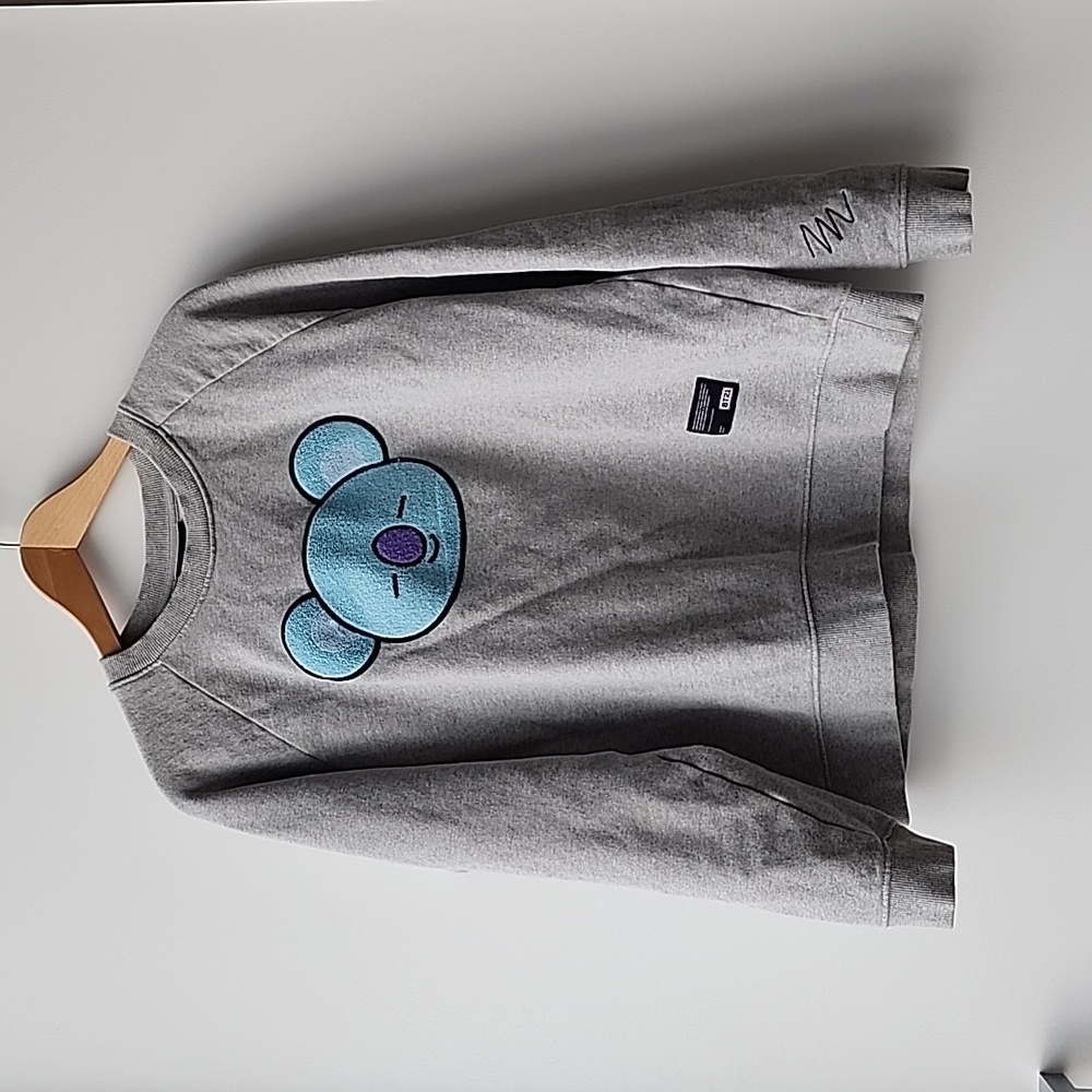 BT21 Line Friends Koya Terry Character Cotton Sweatshirt